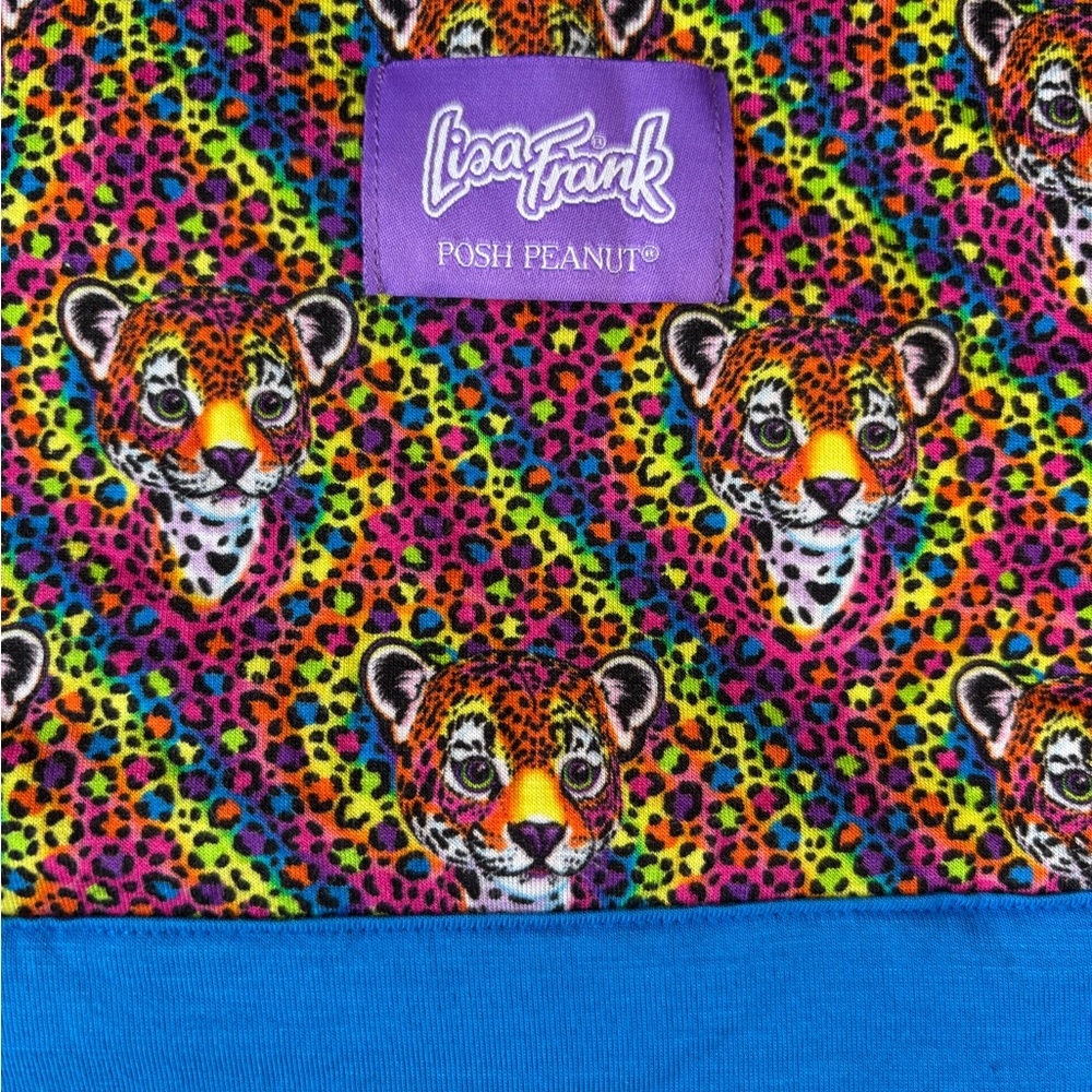 Posh Peanut x Lisa Frank “Hunter” Luxe Patoo Blanket - 60”x60” - Picture 3 of 8